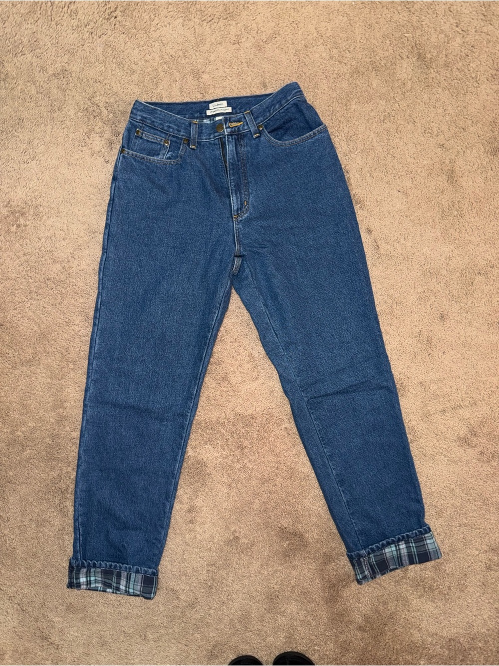 L.L. Bean Fleece-Lined Jeans, Original Fit/Relaxed